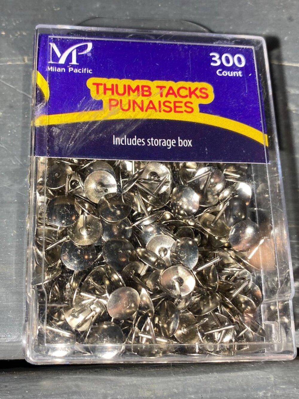 Thumb Tacks- 300 count-used condition!